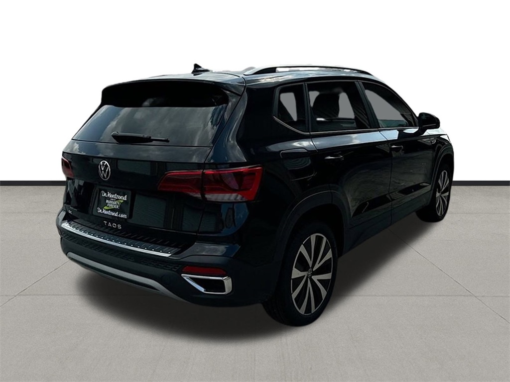 2024 Volkswagen Taos 1.5T SE Black at DeMontrond Automotive Group