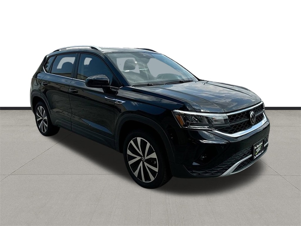 2024 Volkswagen Taos 1.5T SE Black at DeMontrond Automotive Group