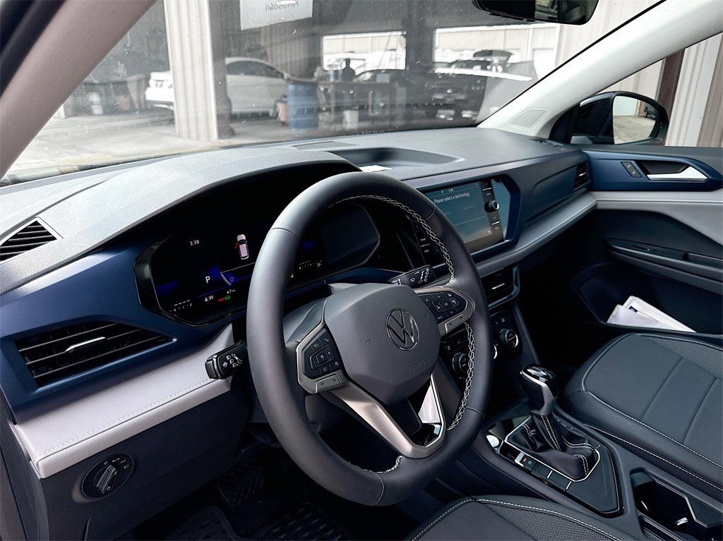 2024 Volkswagen Taos 1.5T SE Black at DeMontrond Automotive Group