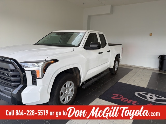 2024 Toyota Tundra SR White at Gullo Toyota