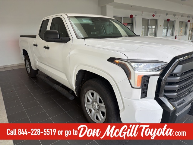 2024 Toyota Tundra SR White at Gullo Toyota