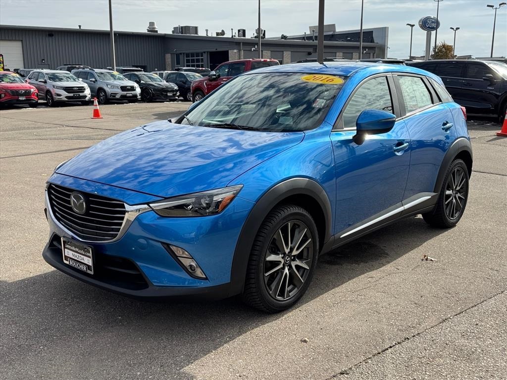 Used 2016 Mazda CX-3 Grand Touring with VIN JM1DKFD76G0138268 for sale in Janesville, WI