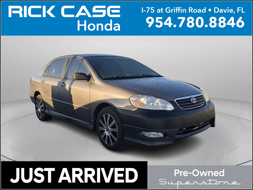 2007 Toyota Corolla Sport