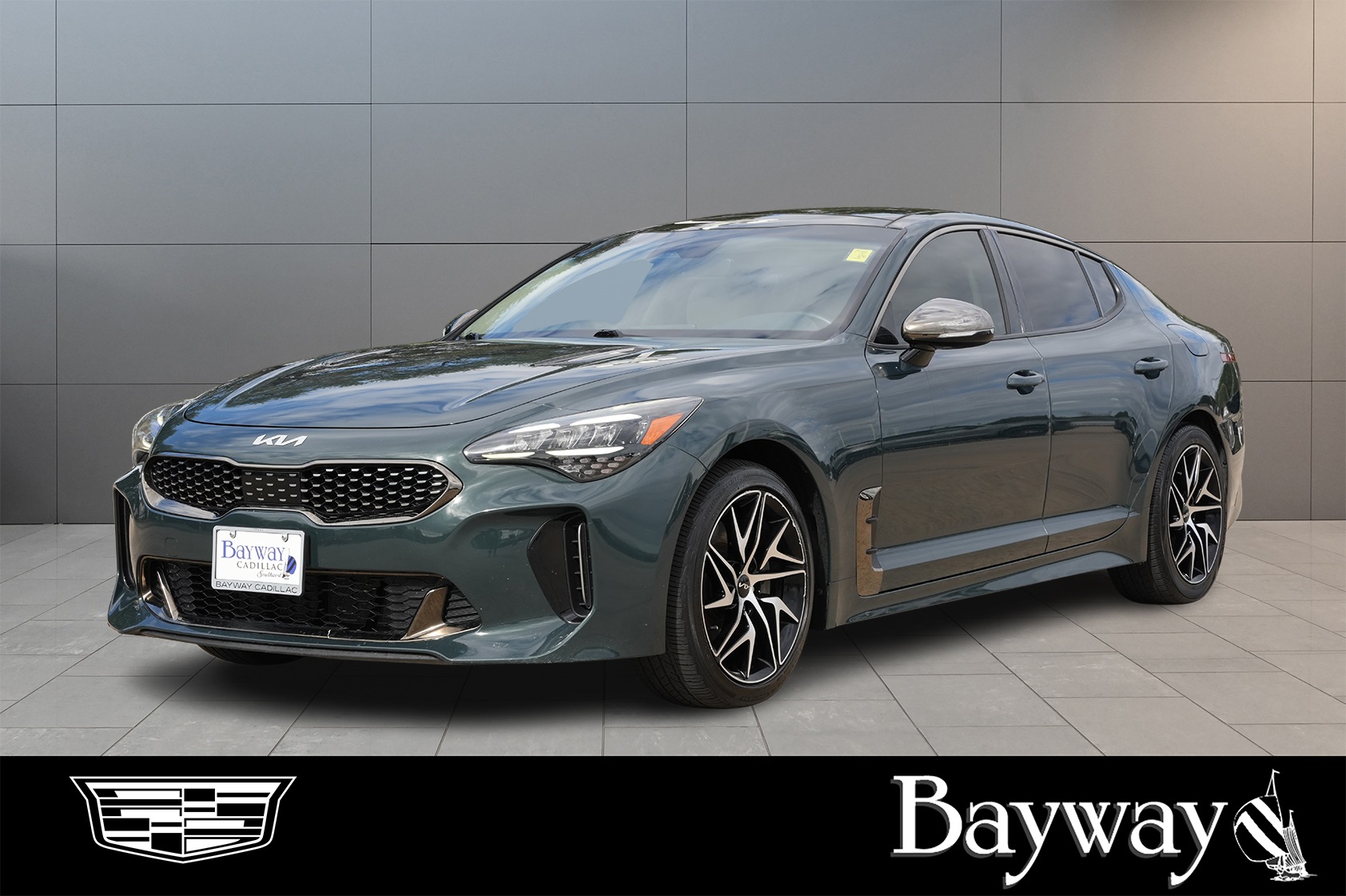 2022 Kia Stinger GT-Line Green at DeMontrond Automotive Group