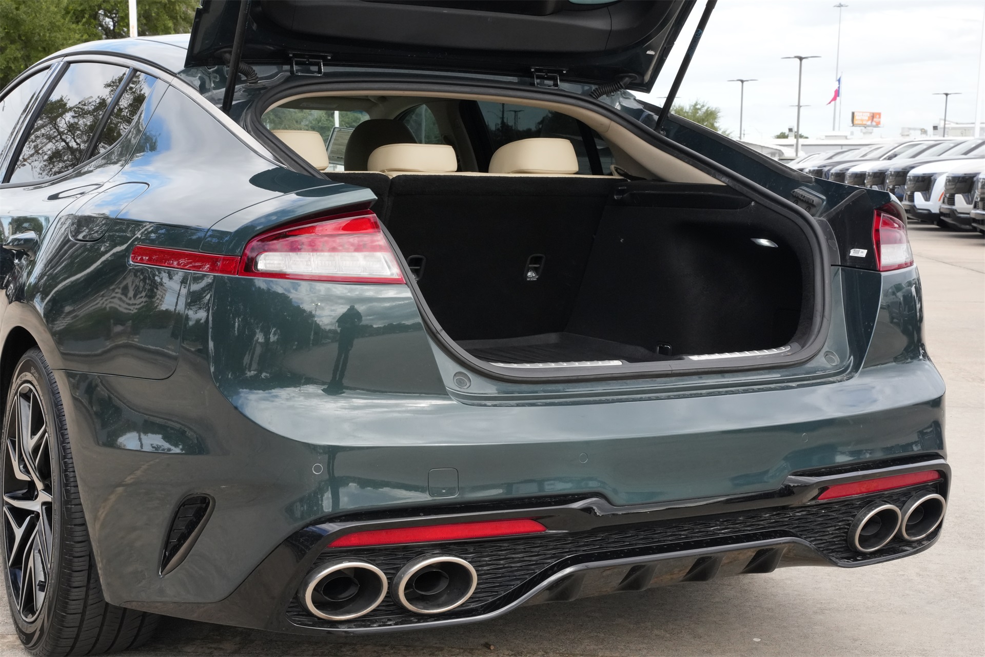 2022 Kia Stinger GT-Line Green at DeMontrond Automotive Group