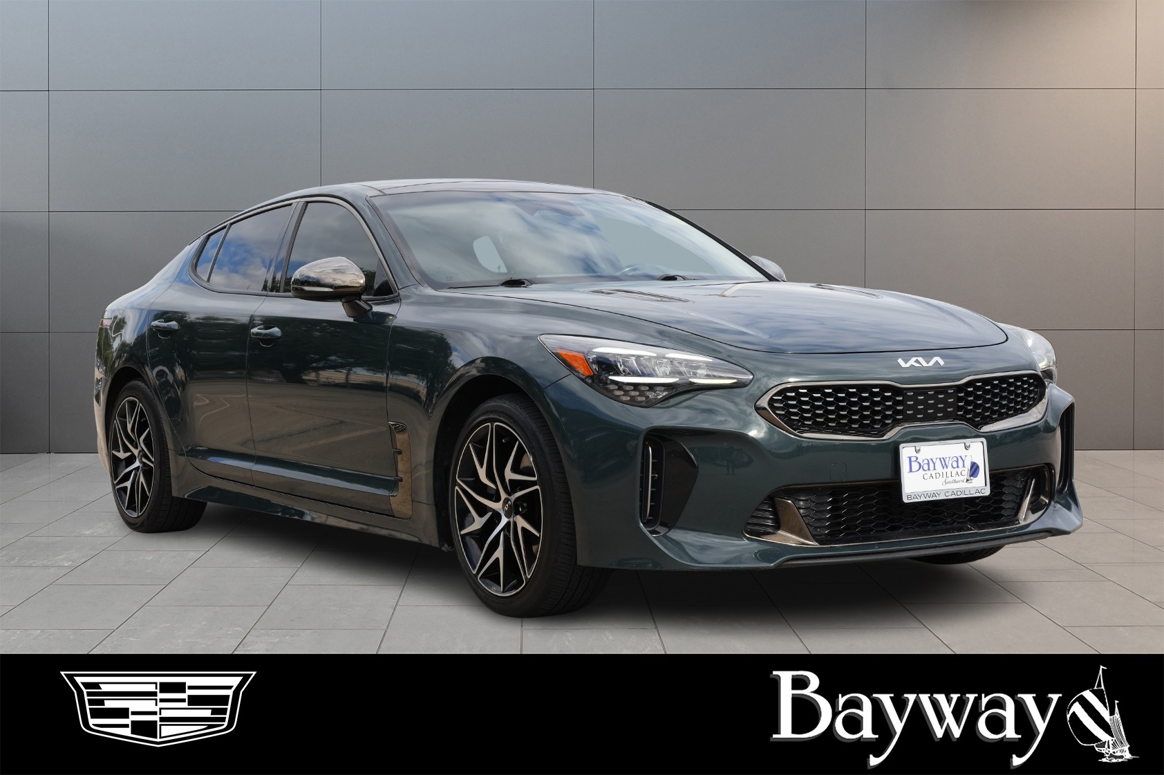 2022 Kia Stinger GT-Line Green at DeMontrond Automotive Group