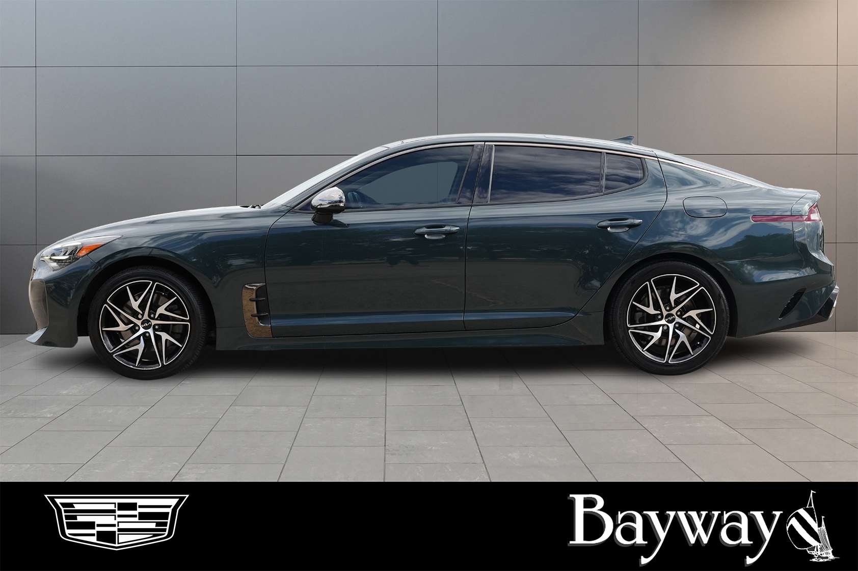 2022 Kia Stinger GT-Line Green at DeMontrond Automotive Group