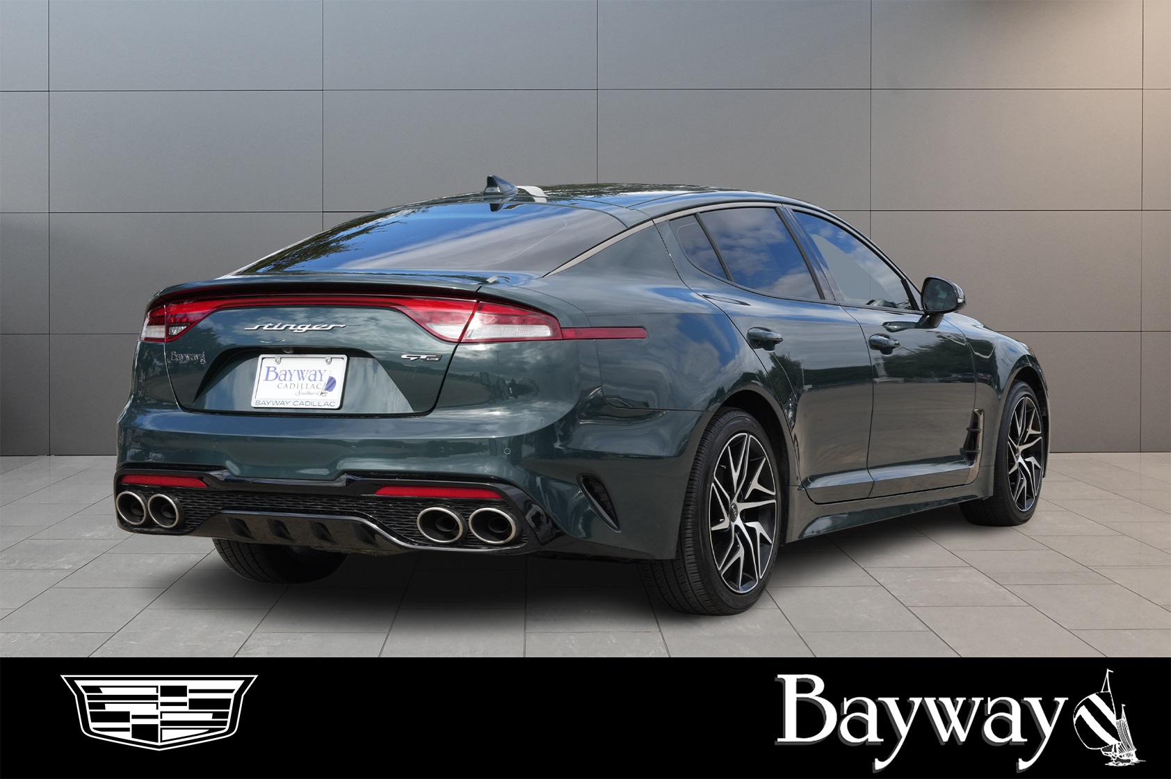 2022 Kia Stinger GT-Line Green at DeMontrond Automotive Group