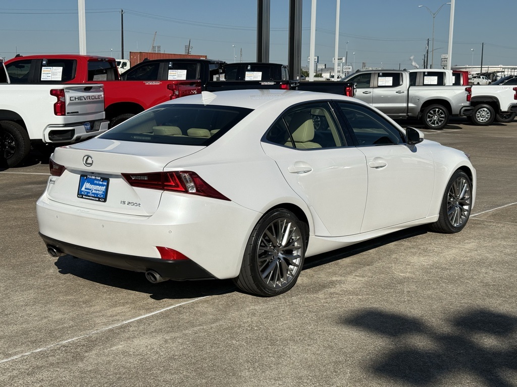 2016 Lexus IS 200t White at Emmons Autoplex