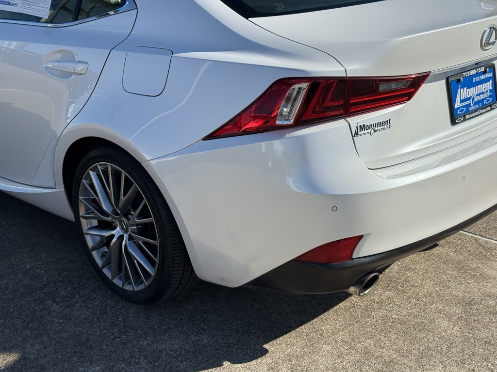 2016 Lexus IS 200t White at Emmons Autoplex