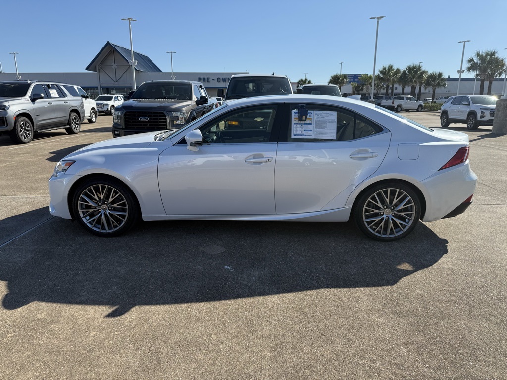 2016 Lexus IS 200t White at Emmons Autoplex