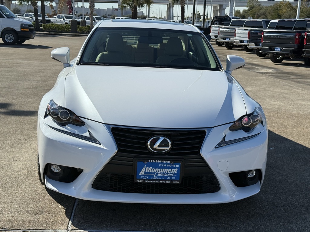 2016 Lexus IS 200t White at Emmons Autoplex