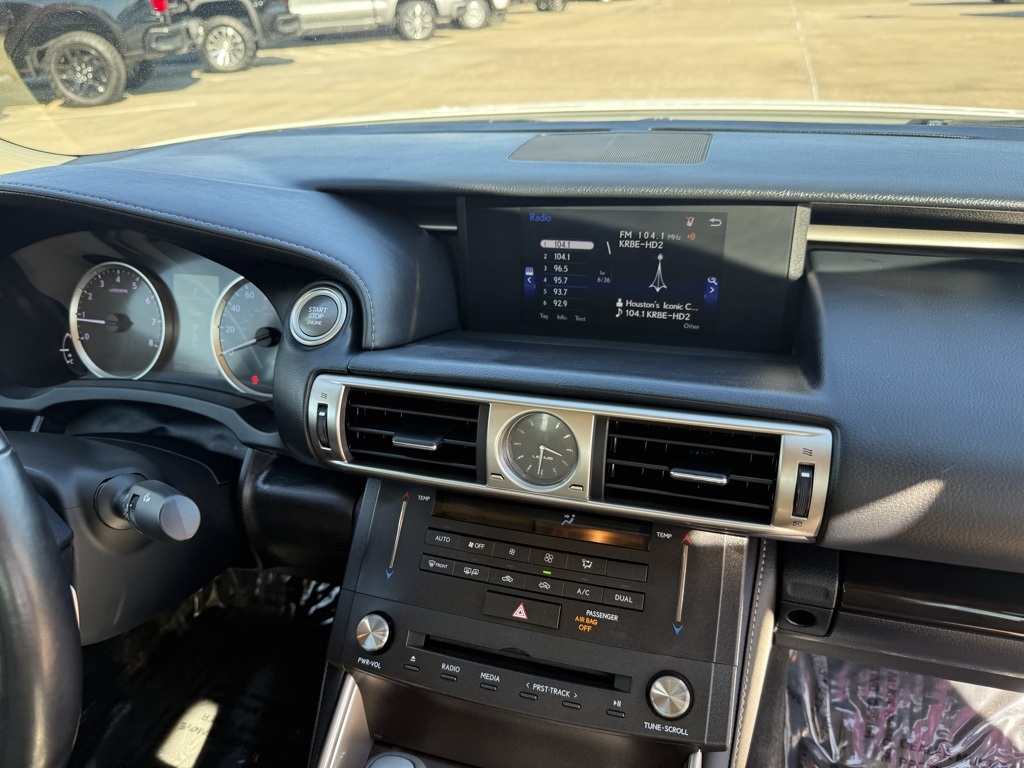 2016 Lexus IS 200t White at Emmons Autoplex