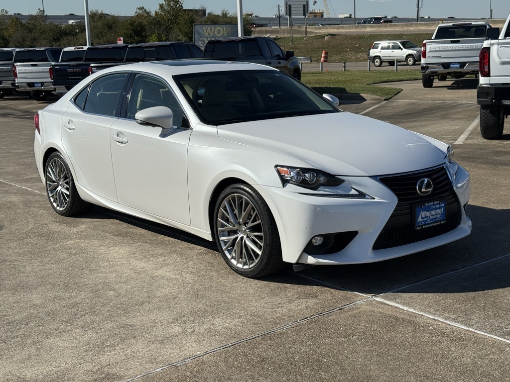 2016 Lexus IS 200t White at Emmons Autoplex
