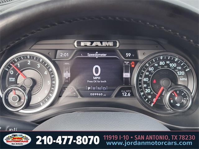 Used Car 2021 Ram 1500  Laramie For Sale Under $35,000 In San Antonio, Texas