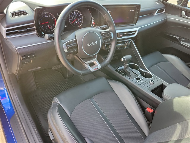 2022 Kia K5 GT-Line Blue at Joe Myers Mazda Kia
