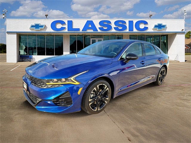 2022 Kia K5 GT-Line Blue at Joe Myers Mazda Kia