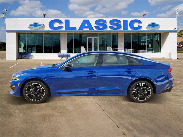 2022 Kia K5 GT-Line Blue at Joe Myers Mazda Kia