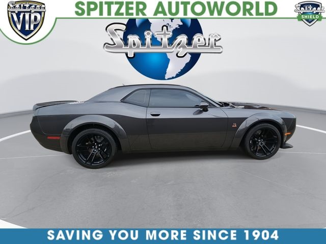 Gray (Granite Pearlcoat) 2023 Dodge Challenger Coupe Rear-Wheel Drive 6-Speed Manual