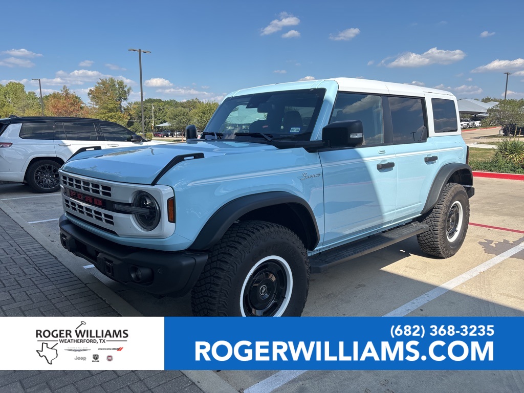 Used Car 2023 Ford Bronco  Heritage Limited Edition For Sale Under $70,000 In Weatherford, Texas