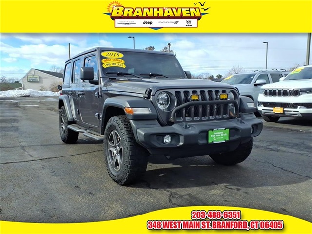 2018 Jeep Wrangler Unlimited Sport S 4WD