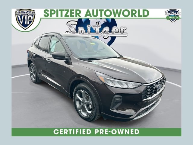 Cinnabar Red Metallic Premium Colorant 2023 Ford Escape ST-Line AWD SUV / Crossover All-Wheel Drive 8-Speed Automatic