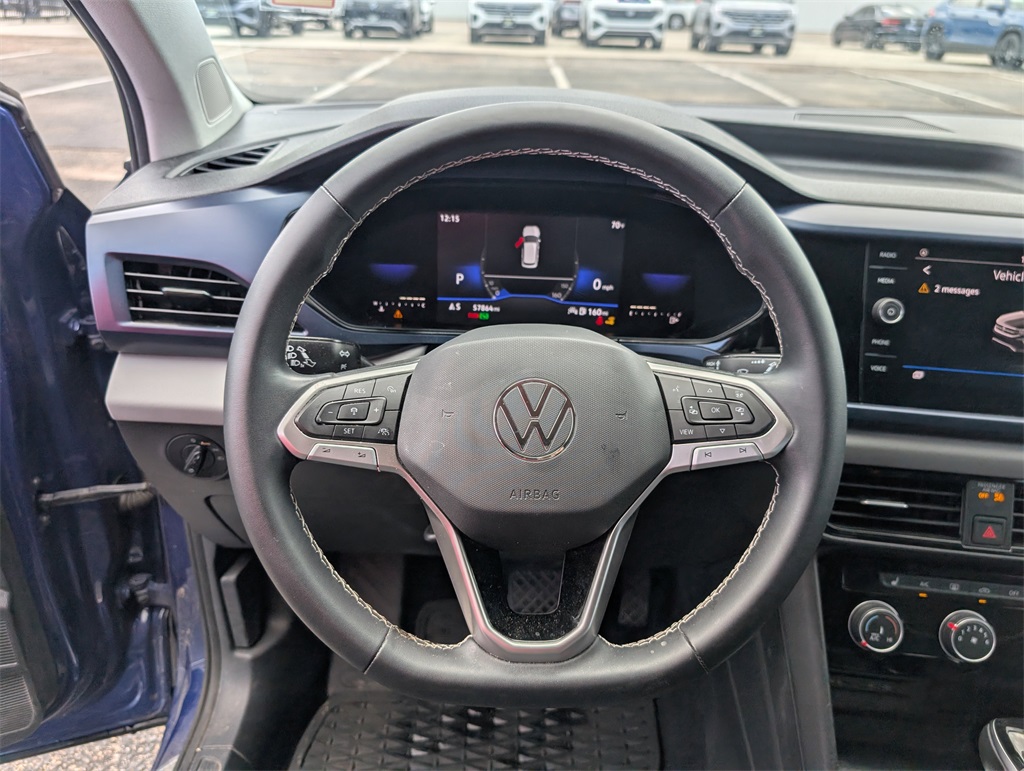 2023 Volkswagen Taos 1.5T SE Blue at DeMontrond Auto Country