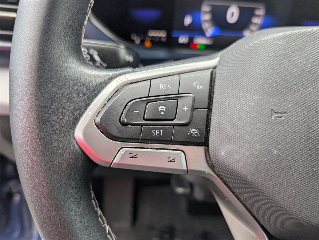 2023 Volkswagen Taos 1.5T SE Blue at DeMontrond Auto Country