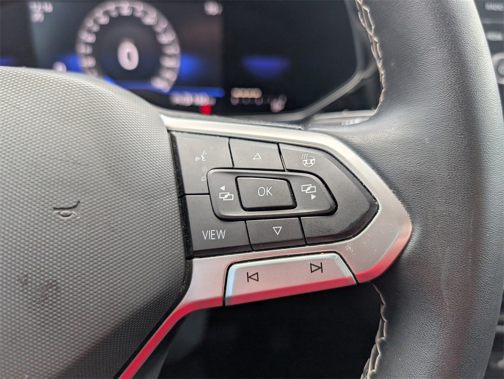 2023 Volkswagen Taos 1.5T SE Blue at DeMontrond Auto Country