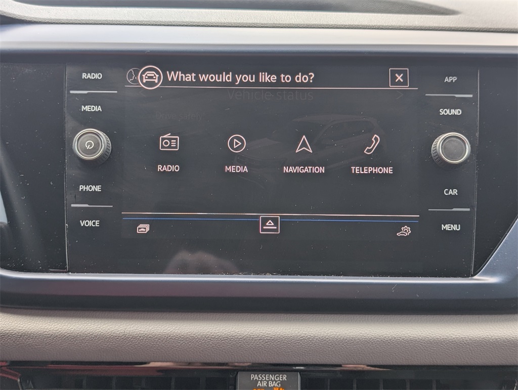 2023 Volkswagen Taos 1.5T SE Blue at DeMontrond Auto Country