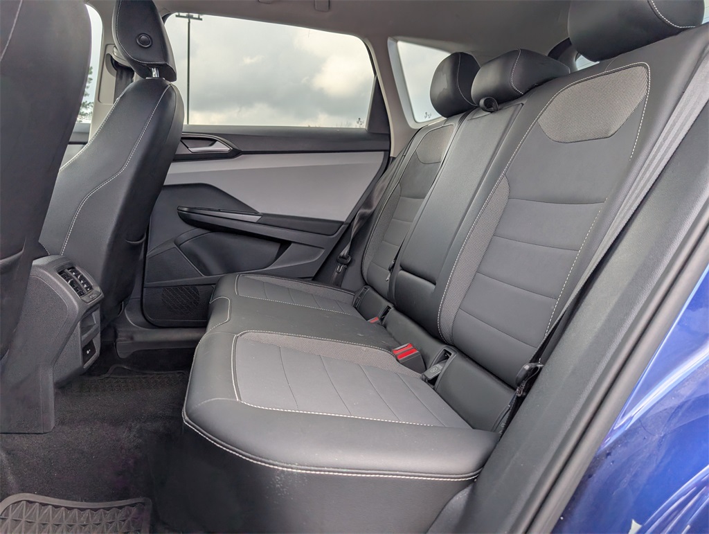 2023 Volkswagen Taos 1.5T SE Blue at DeMontrond Auto Country