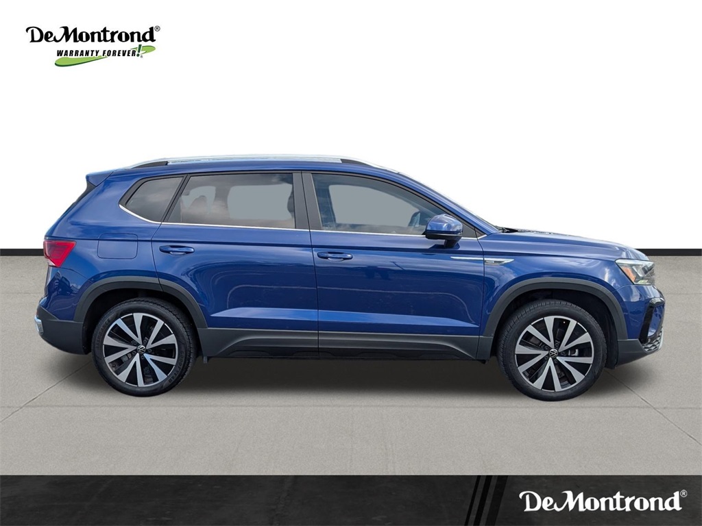 2023 Volkswagen Taos 1.5T SE Blue at DeMontrond Auto Country