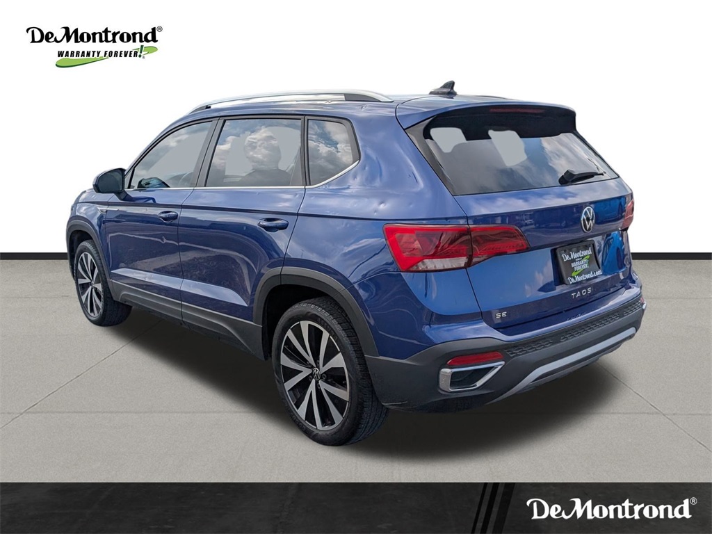 2023 Volkswagen Taos 1.5T SE Blue at DeMontrond Auto Country