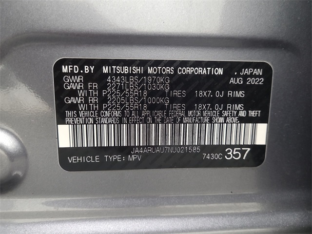 2022 – Mitsubishi – Outlander Sport