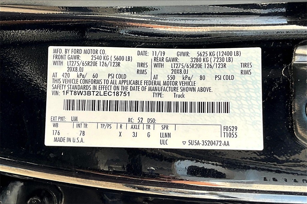 2020 Ford F-350SD Platinum Black at Emmons Autoplex