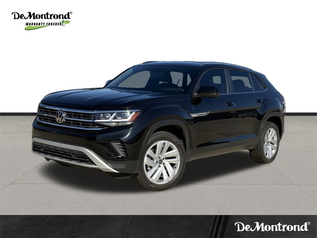 2023 Volkswagen Atlas Cross Sport 2.0T SE w/Technology Black at DeMontrond Automotive Group