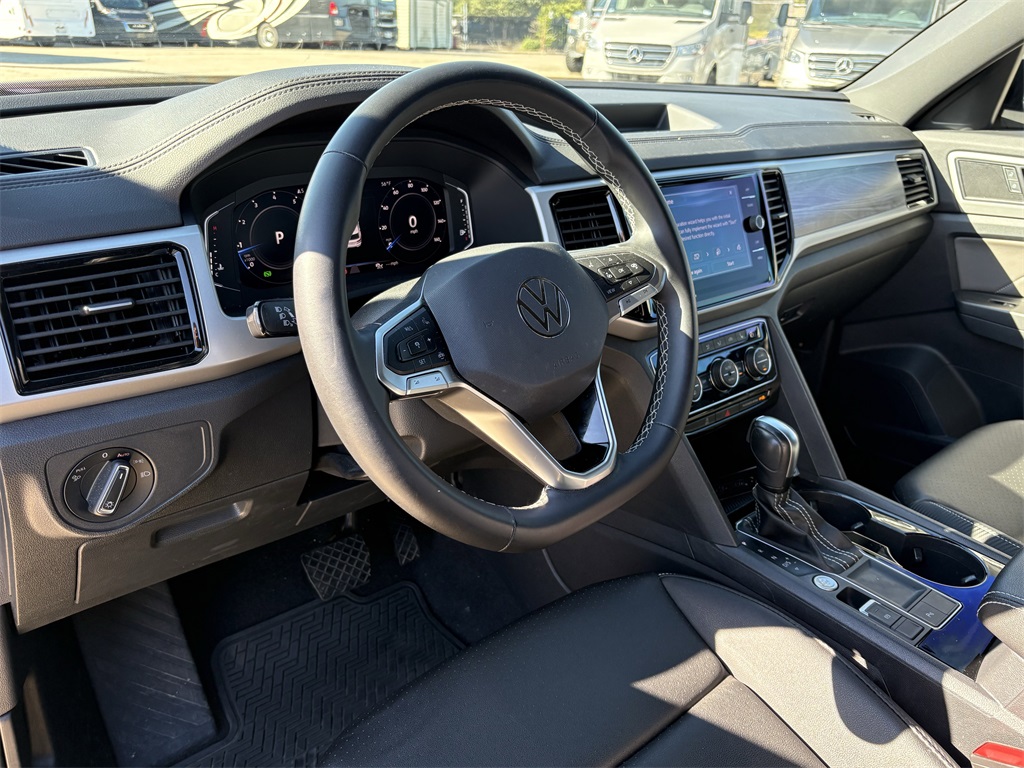 2023 Volkswagen Atlas Cross Sport 2.0T SE w/Technology Black at DeMontrond Automotive Group