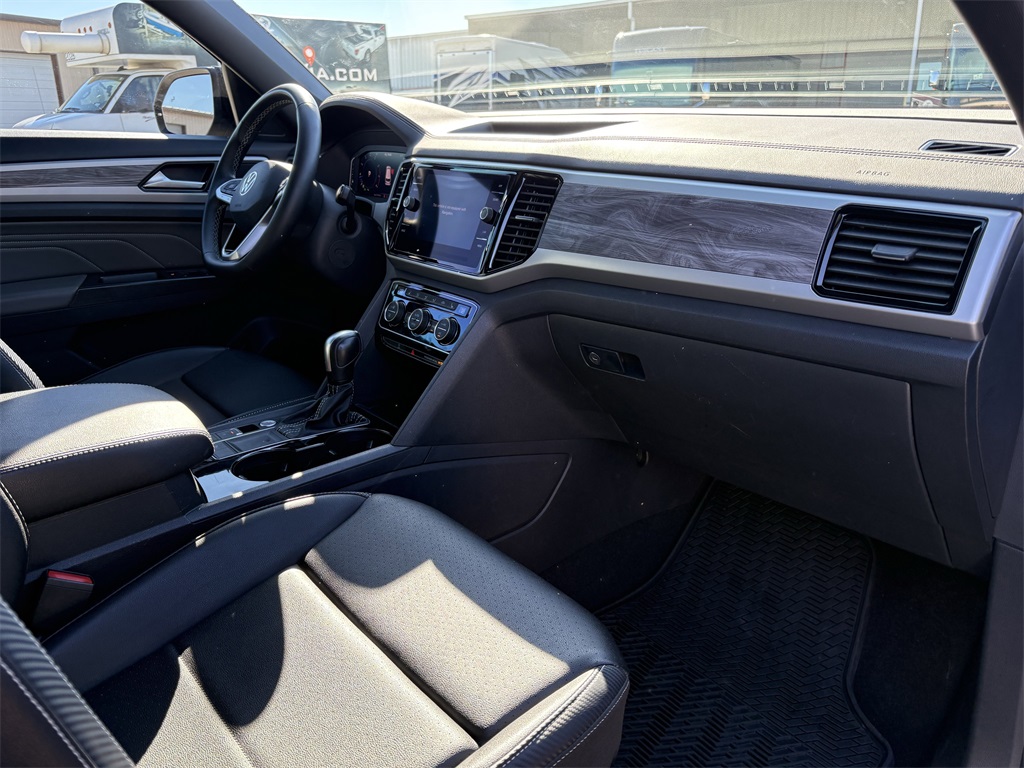 2023 Volkswagen Atlas Cross Sport 2.0T SE w/Technology Black at DeMontrond Automotive Group