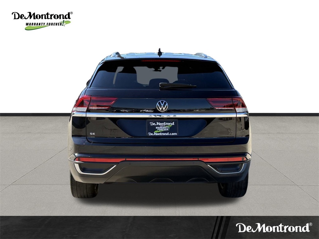 2023 Volkswagen Atlas Cross Sport 2.0T SE w/Technology Black at DeMontrond Automotive Group
