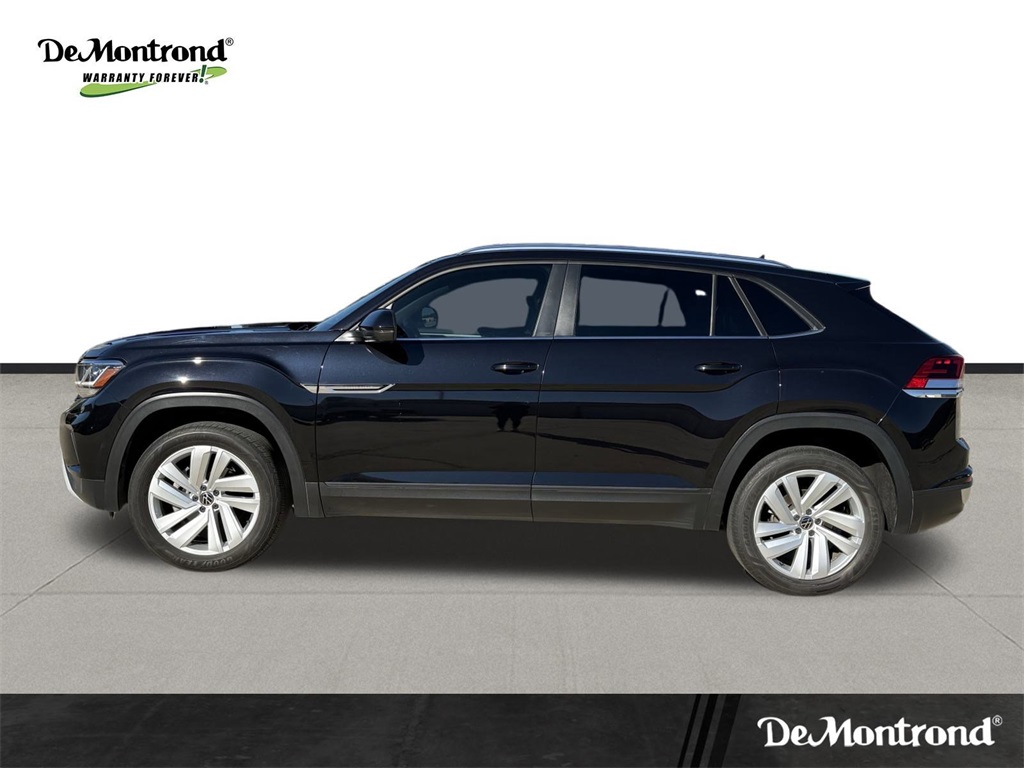 2023 Volkswagen Atlas Cross Sport 2.0T SE w/Technology Black at DeMontrond Automotive Group