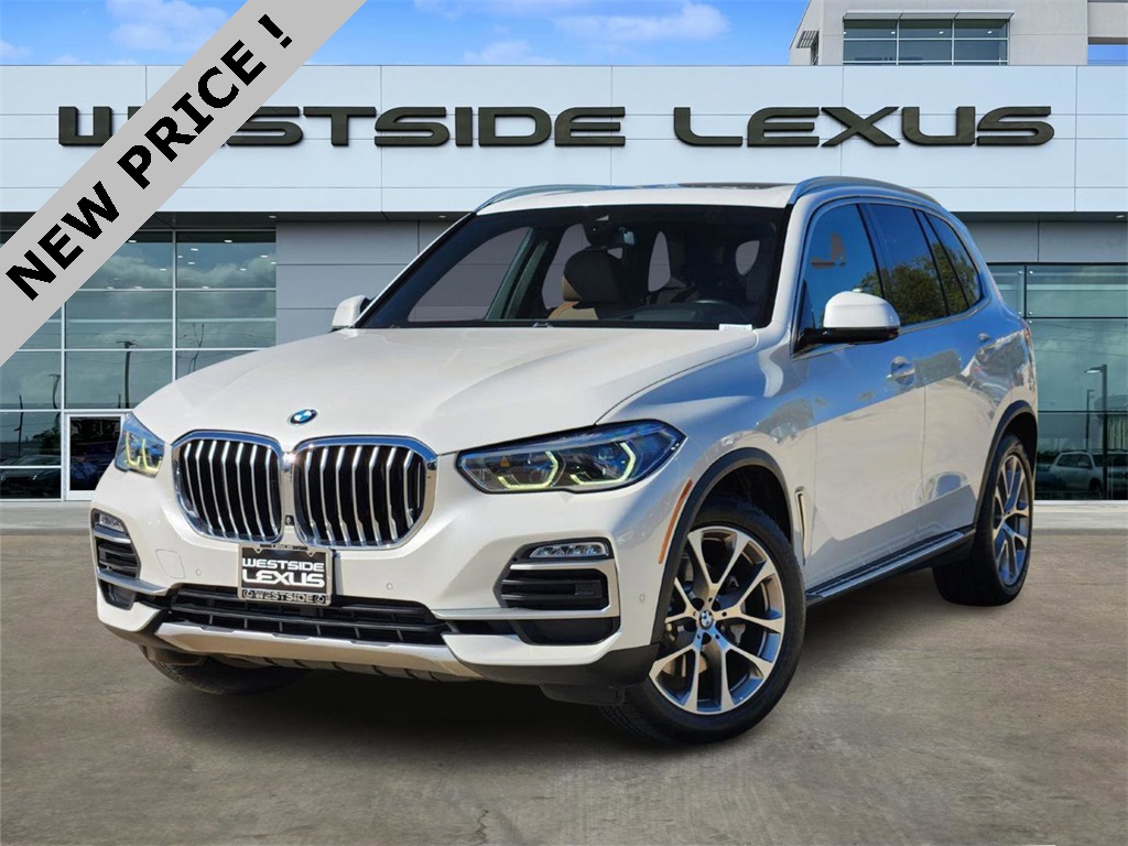 2019 BMW X5 xDrive40i White at Bravo Nissan