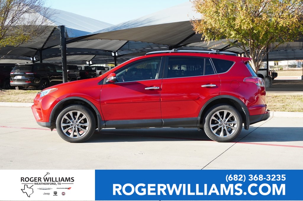 Used Car 2017 Toyota Rav4  Limited For Sale Under $25,000 In Weatherford, Texas