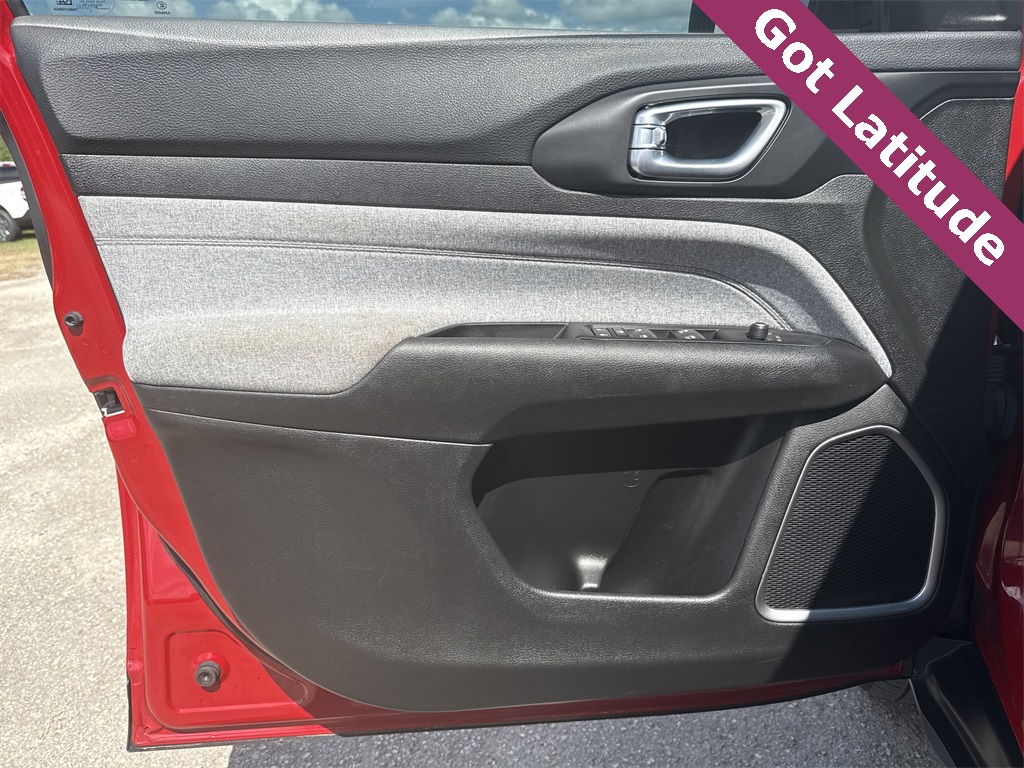 2023 Jeep Compass Latitude Lux Red at Mac Haik CDJR North Houston