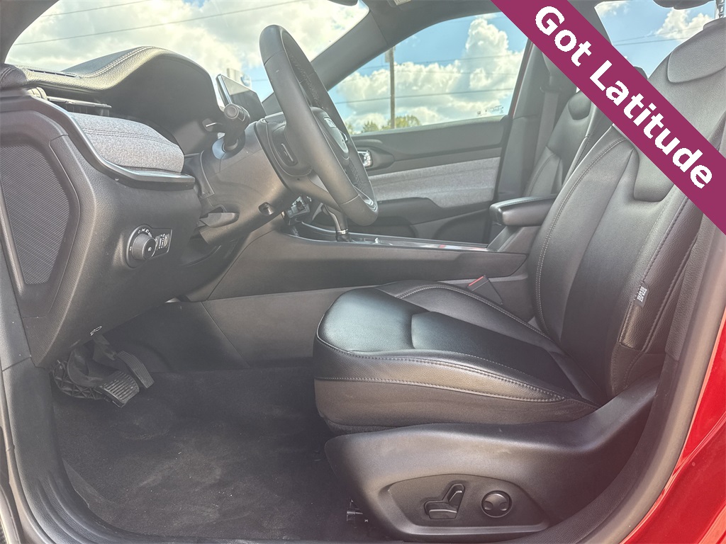 2023 Jeep Compass Latitude Lux Red at Mac Haik CDJR North Houston