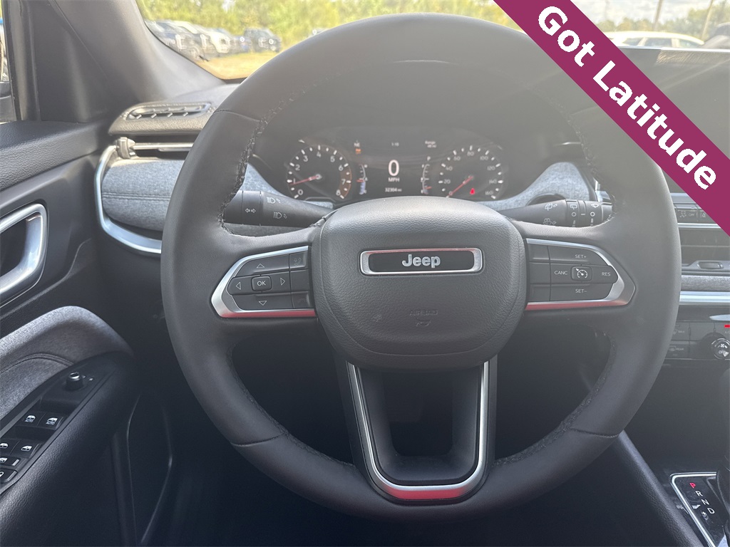 2023 Jeep Compass Latitude Lux Red at Mac Haik CDJR North Houston