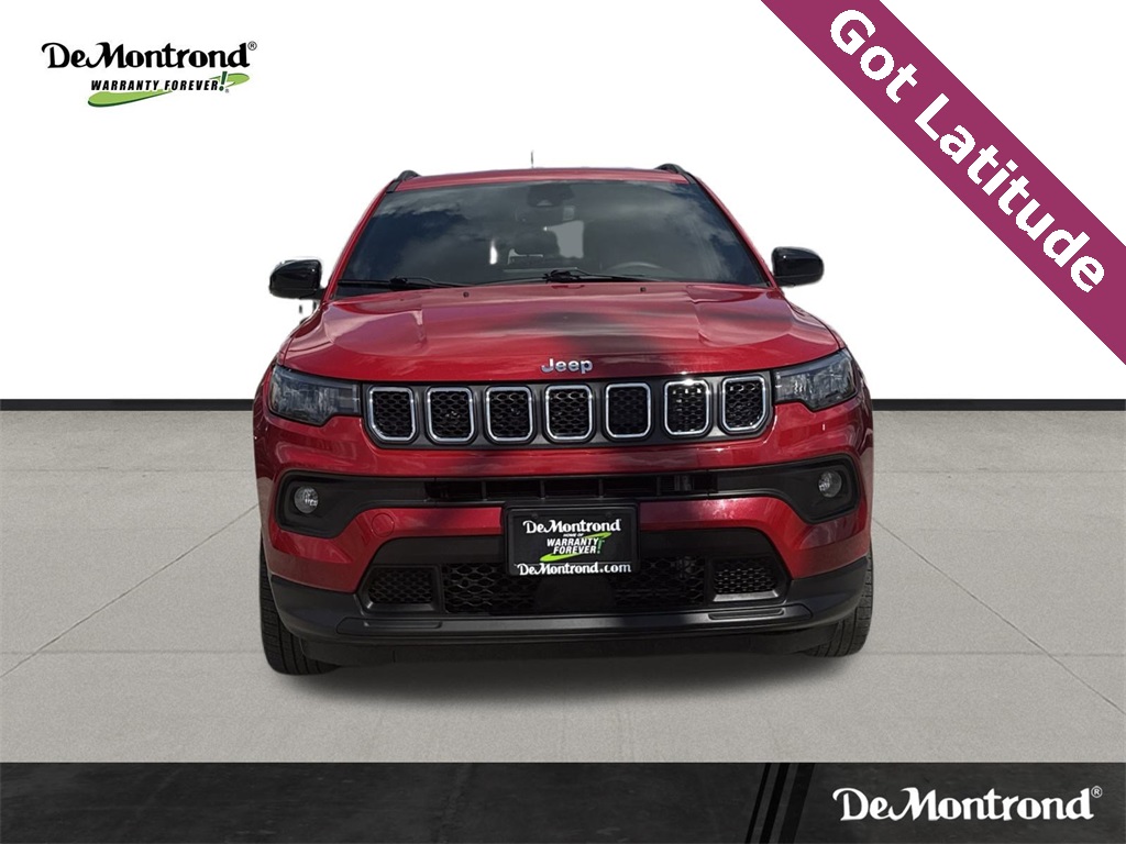 2023 Jeep Compass Latitude Lux Red at Mac Haik CDJR North Houston