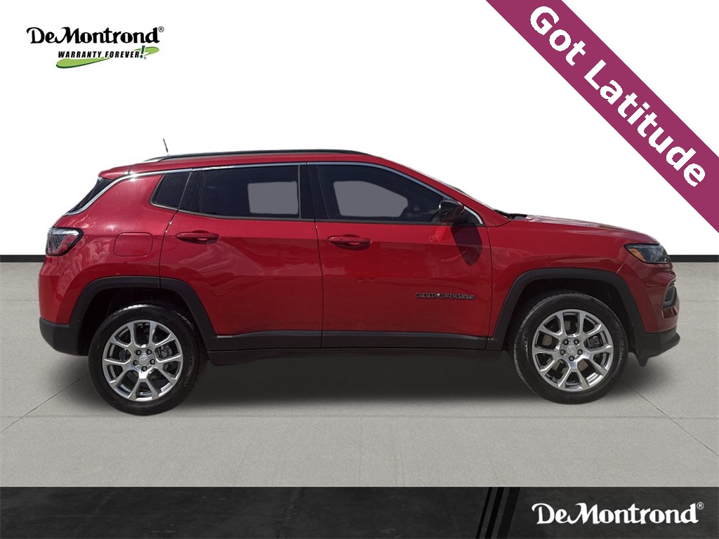 2023 Jeep Compass Latitude Lux Red at Mac Haik CDJR North Houston
