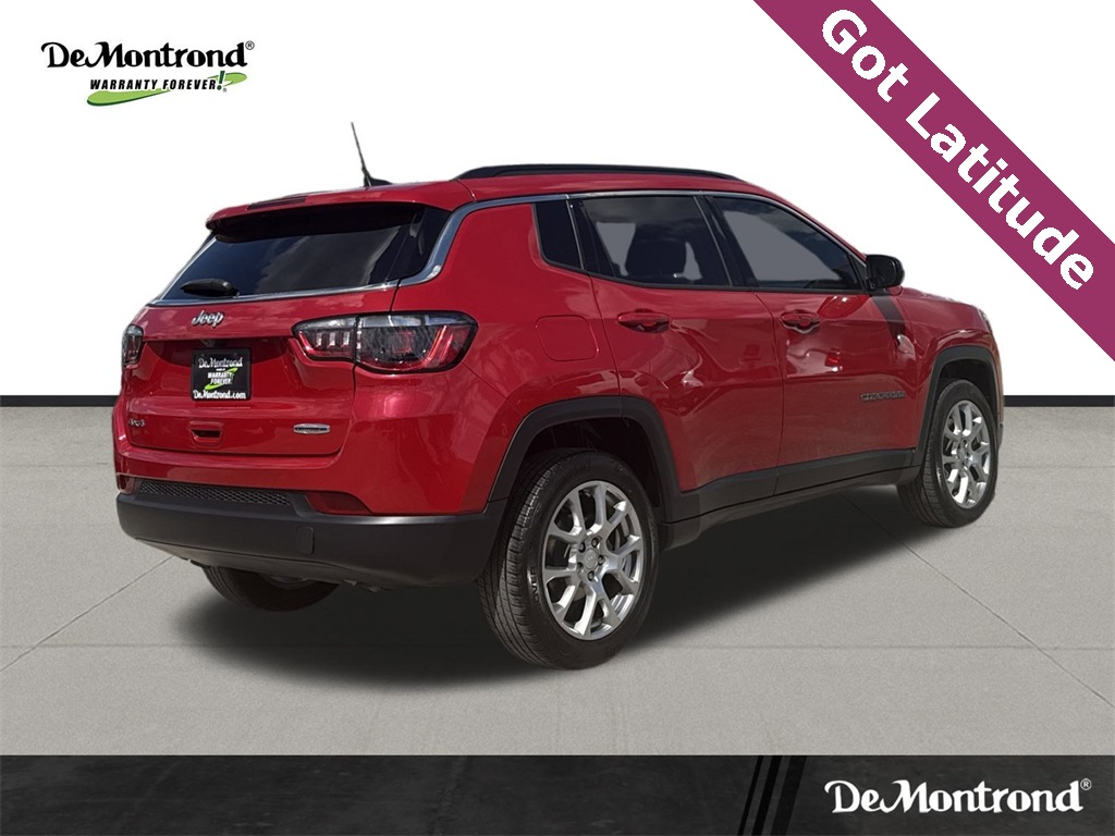 2023 Jeep Compass Latitude Lux Red at Mac Haik CDJR North Houston