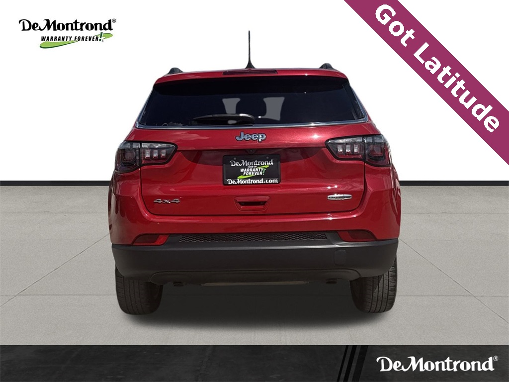 2023 Jeep Compass Latitude Lux Red at Mac Haik CDJR North Houston