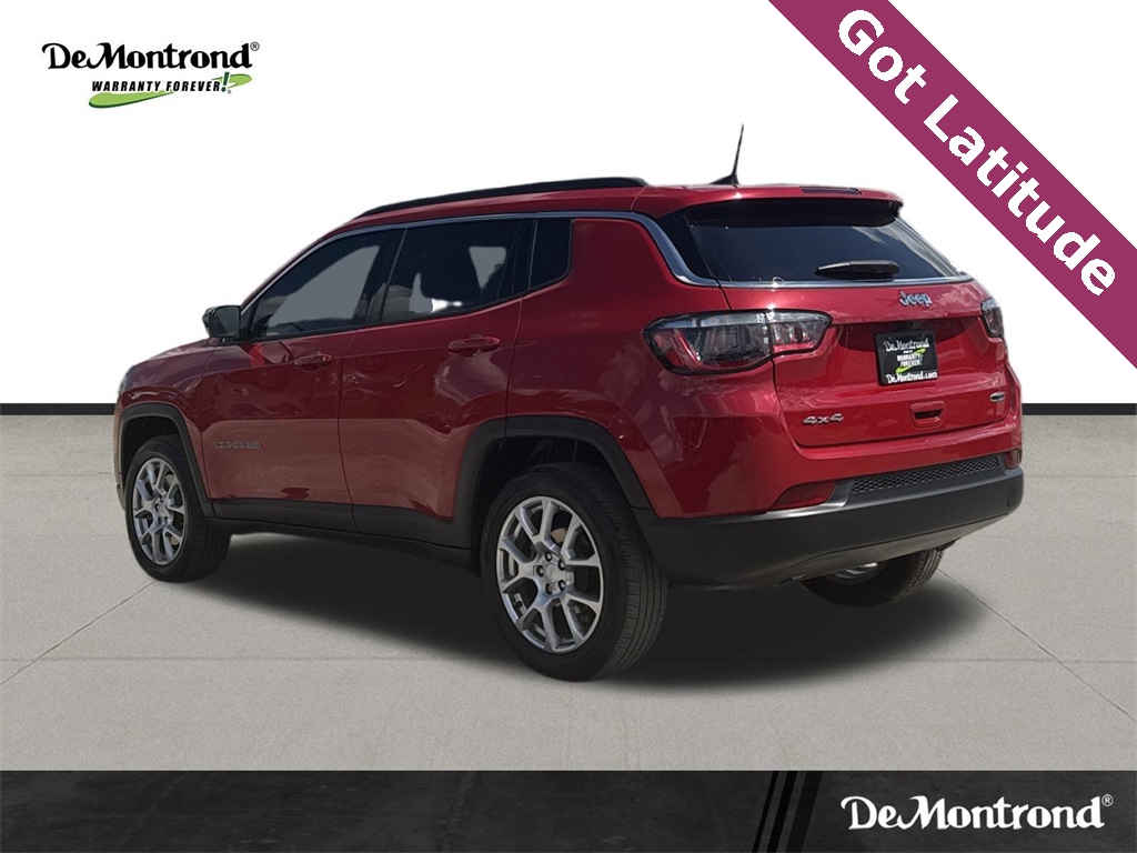 2023 Jeep Compass Latitude Lux Red at Mac Haik CDJR North Houston